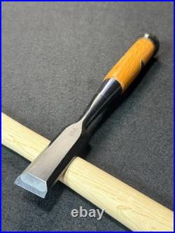 Yasushi Hanyu Japanese Mentori Oire Nomi 24mm (15/16 in) White Steel #2 Black