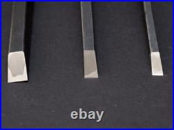 Yoshihiro 8x set 3-30mm Tokyo Chisel Coop Japanese Bench Chisels Oire Nomi
