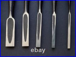 Yoshihiro 8x set 3-30mm Tokyo Chisel Coop Japanese Bench Chisels Oire Nomi