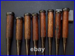 Yoshihiro 8x set 3-30mm Tokyo Chisel Coop Japanese Bench Chisels Oire Nomi