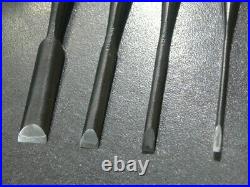 Yoshihiro Koumaru Oire Nomi Japanese Bench Chisels Polished Finish Set of 4