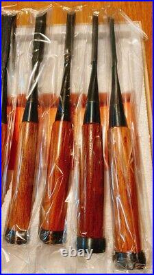 Yoshinaga Oire Nomi Japanese Bench Chisel Set of 10 Red Oak