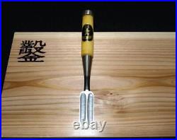 Zensaku 24 mm Bench Chisel Oire Nomi Japanese Carpentry Woodworking Tool Unused