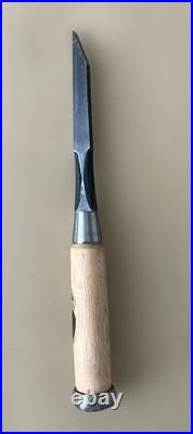 Zensaku Japanese Bench Chisel Oire Nomi 5.4mm / 246mm Unused