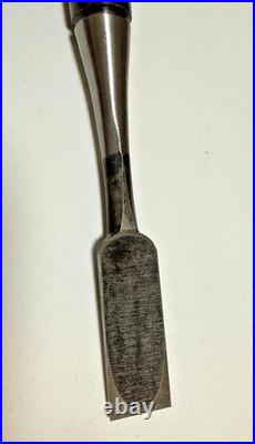Zensaku Japanese Bench Chisels / Oire Nomi 21mm Used