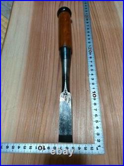 Zensaku Tataki Nomi Japanese Timber Chisels 24mm Right Angle Used